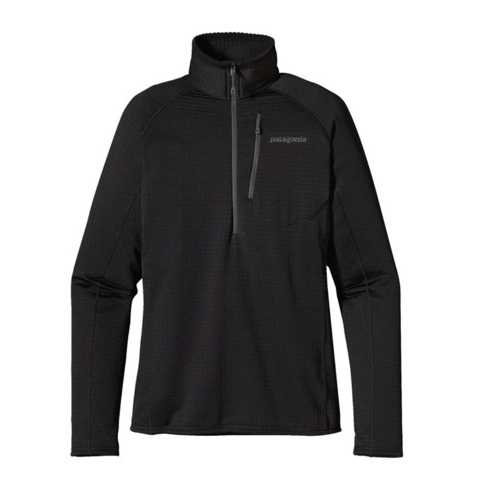 Patagonia R1 Fleece Pullover Sweater Black Small